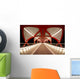 Calgary Peace Bridge over Wall Decal
