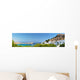 Greece Rhodes Picturesque Sea Wall Decal Panoramic