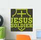 Jesus Soldier Wall Decal