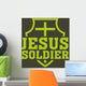Jesus Soldier Wall Decal