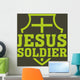 Jesus Soldier Wall Decal