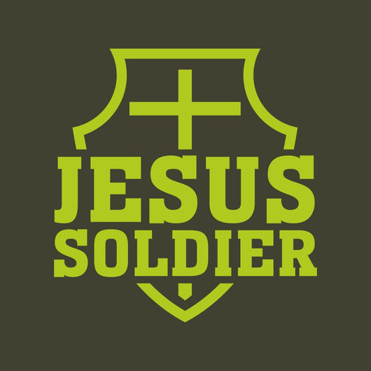 Jesus Soldier Wall Decal