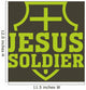 Jesus Soldier Wall Decal