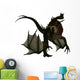 Fantasy Dragon Attacking Wall Decal