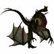 Fantasy Dragon Attacking Wall Decal