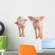 Two Pig Wall Decal