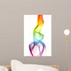 Colored Smoke Series Shot Vertical Wall Decal