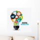 Digital Marketing Design Wall Decal