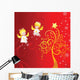 Christmas Angel Wall Decal