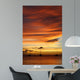 Golden Caribbean Sunset Cruise Wall Decal