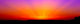 Bright Orange-magenta Sunrise Wall Decal Panoramic