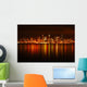Seattle Skyline Reflected Wall Decal