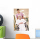 Nurse Pushing Senior Woman Wall Decal