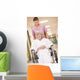 Nurse Pushing Senior Woman Wall Decal