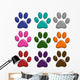 3D Paw Prints Wall Stickers Wall Decal