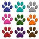 3D Paw Prints Wall Stickers Wall Decal
