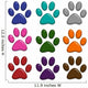 3D Paw Prints Wall Stickers Wall Decal
