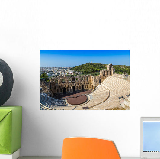 Ancient Theater Greece Athens Wall Decal