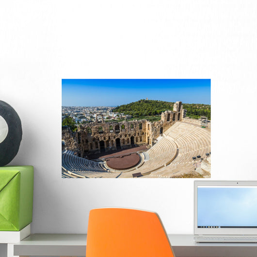 Ancient Theater Greece Athens Wall Decal