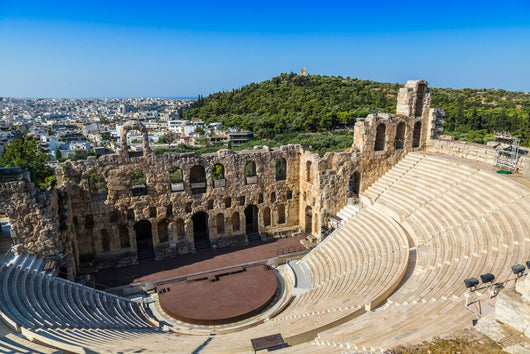 Ancient Theater Greece Athens Wall Decal