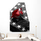 Lone Red Rose Sits Wall Decal