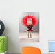 Beautiful Ballerina Bows down Wall Decal