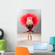 Beautiful Ballerina Bows down Wall Decal