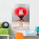 Beautiful Ballerina Bows down Wall Decal