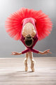Beautiful Ballerina Bows down Wall Decal