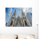 Beautiful Cathedral Church Stone Wall Decal