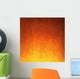 Gold Orange and Red Wall Decal