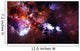 Digital Abstract Galaxy Nebula Wall Decal