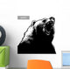 Engrave Bear Illustration Wall Decal