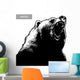 Engrave Bear Illustration Wall Decal