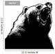 Engrave Bear Illustration Wall Decal