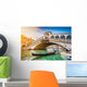 Gondola with Rialto Bridge Wall Decal