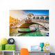 Gondola with Rialto Bridge Wall Decal