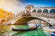 Gondola with Rialto Bridge Wall Decal