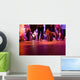 Dance Floor with People Wall Decal