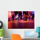 Dance Floor with People Wall Decal