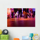 Dance Floor with People Wall Decal