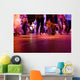 Dance Floor with People Wall Decal