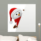 Pupazzo Di Neve Natalizio Wall Decal