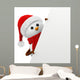 Pupazzo Di Neve Natalizio Wall Decal