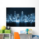 Night Seattle Wall Decal