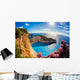 Navagio Beach with Shipwreck Wall Decal