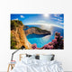 Navagio Beach with Shipwreck Wall Decal