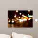 Out Focus Lights Street Wall Decal