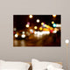 Out Focus Lights Street Wall Decal