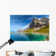 Alpine Turquoise Lake Wall Decal